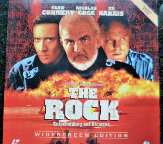 The Rock GATEFOLD (LaserDisc) PAL Version Mint Condition