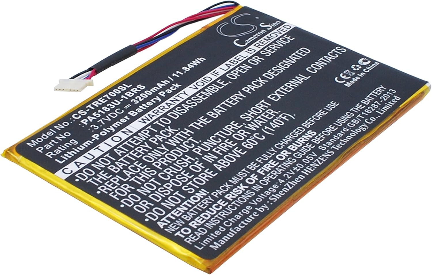 ACCCHEN Rechargeable Battery for AT7-B, AT7-C, AT7-C8, Excite Go Mini 7 (3200Mah