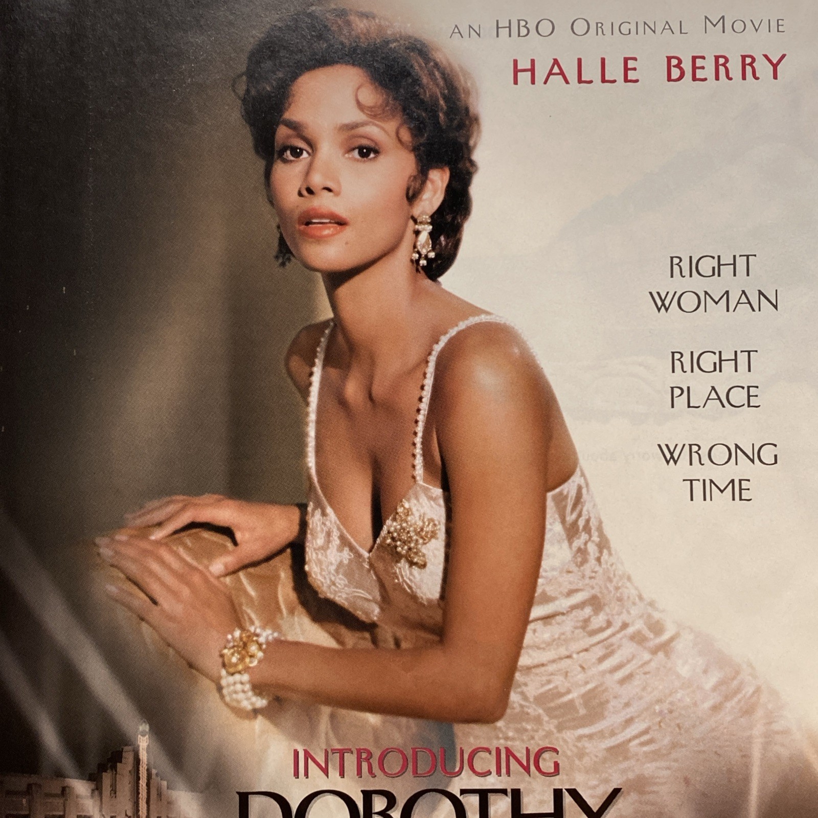 1999 HBO Dorothy Dandridge PRINT AD Halle Berry Movie 1st Black Woman Oscar Nom