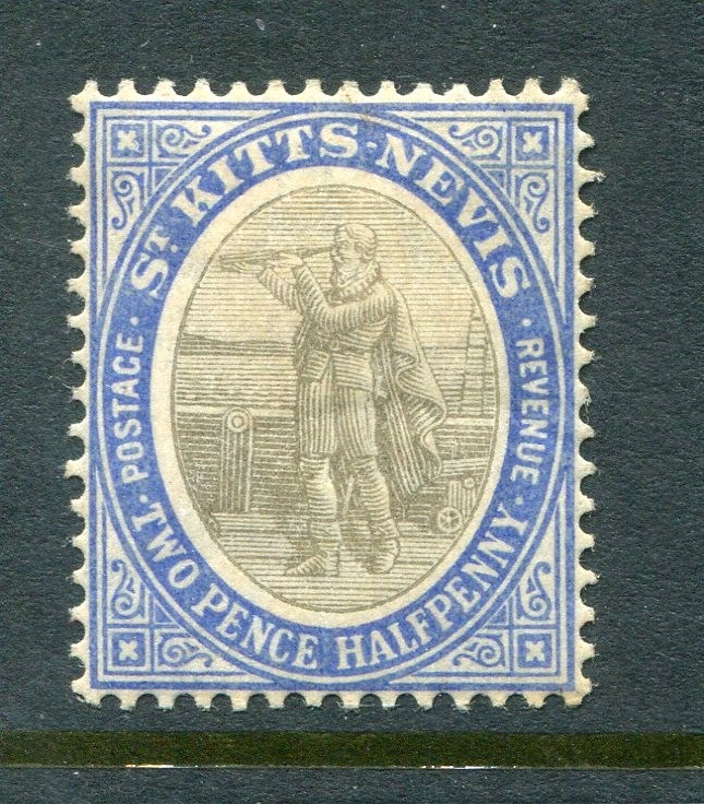 St. Kitts and Nevis #16 Columbus 2 1/2 P. [Mint Hinged]