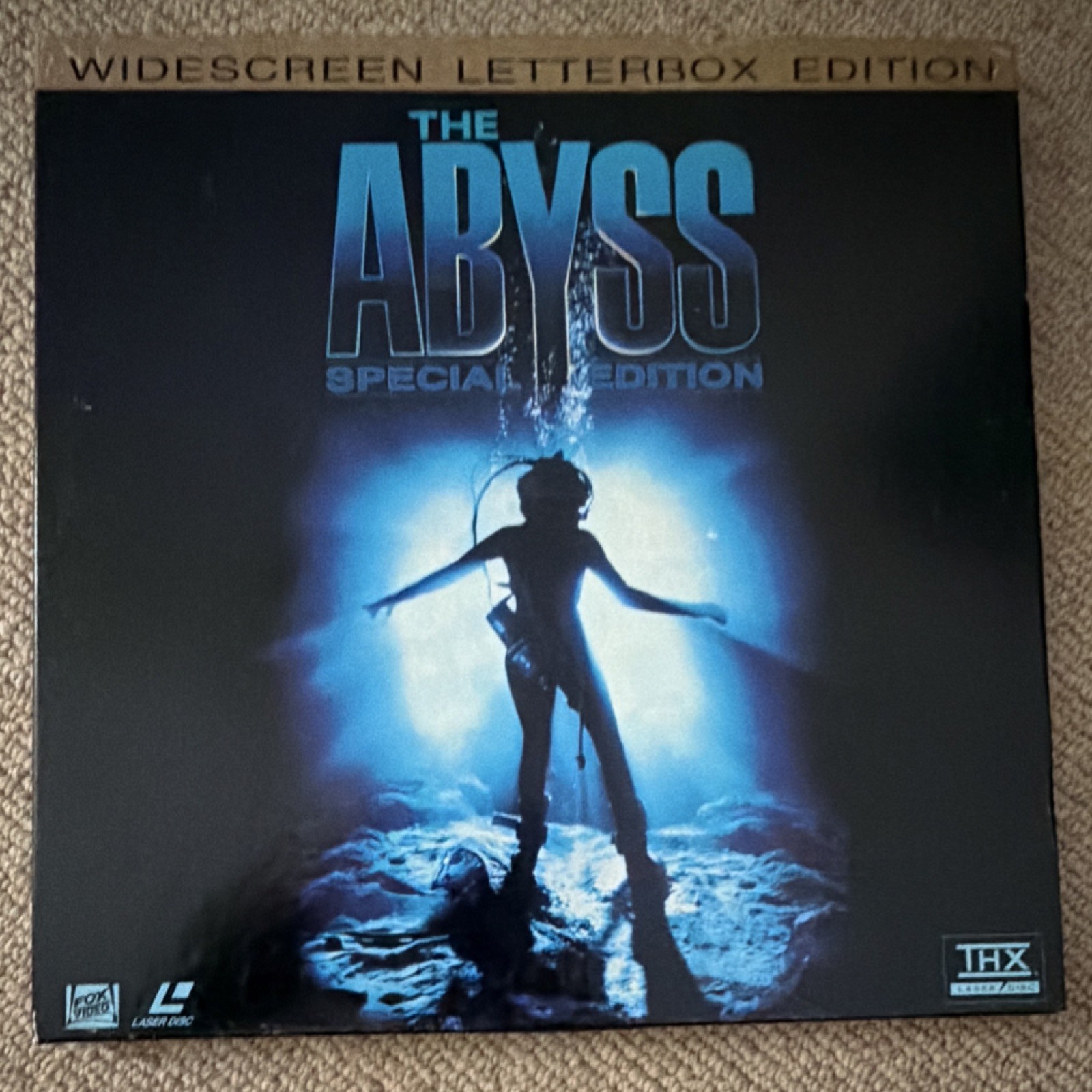 The Abyss Special Edition LaserDisc Widescreen Letterbox Ed Harris