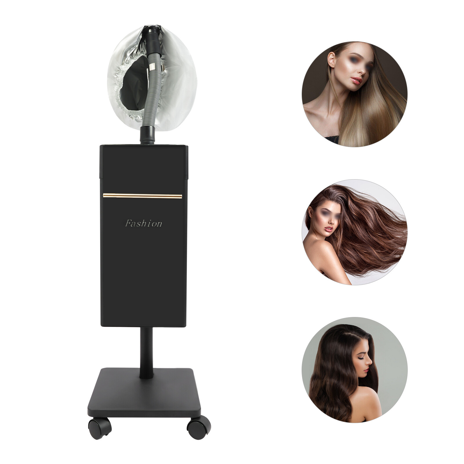 Professional Standing Nano Hair Steamer, Multi-function Hair Care Equipment 110V
