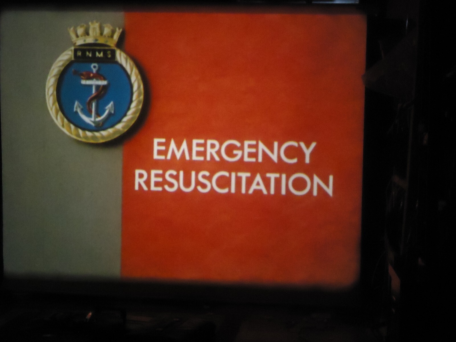 16mm Emergency Resuscitation IB Technicolor British Film 1960's 800'