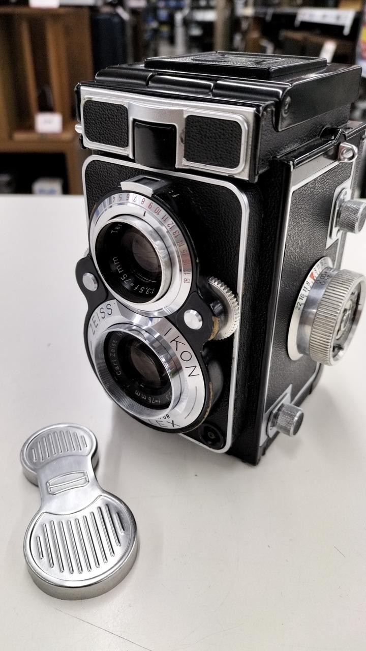 Zeiss Ikon Ikoflex IC Medium & Large Format TLR Camera with Built-in Meter Used