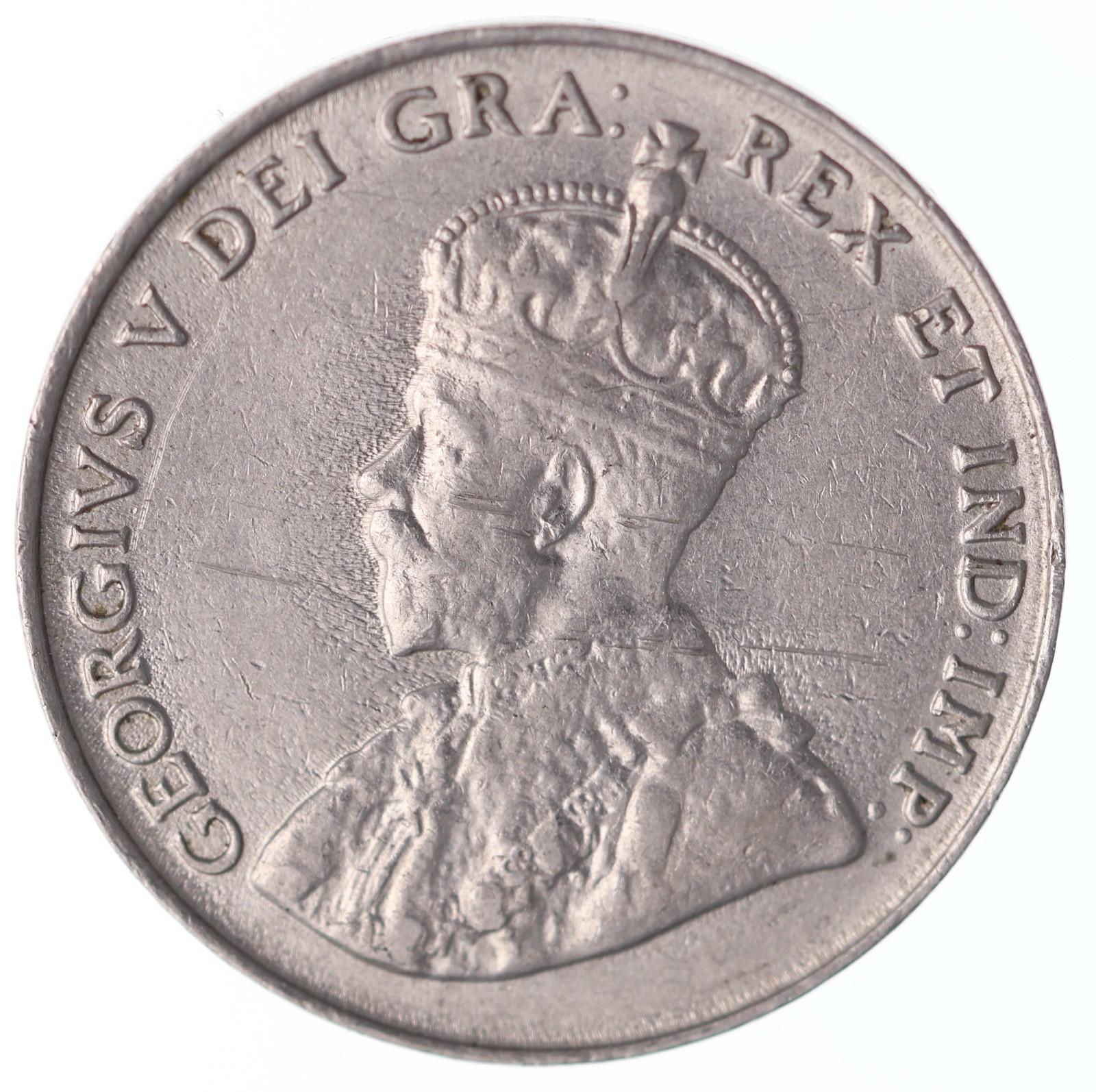 1924 Canada 5 Cents - AU - Lot#13688