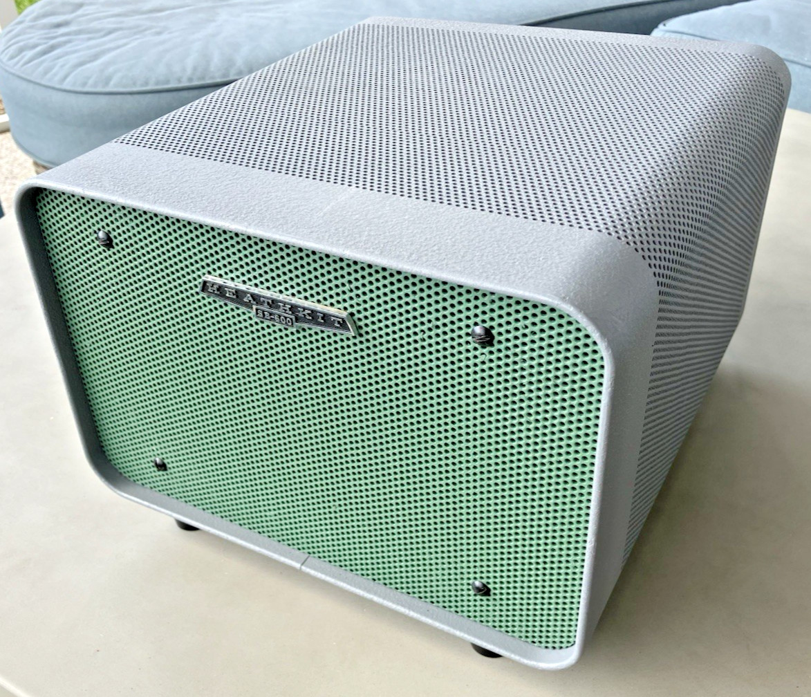 HEATHKIT MODEL SB-600 HAM RADIO ACCESSORY SPEAKER w/ PHOTOCOPY OF MANUAL!