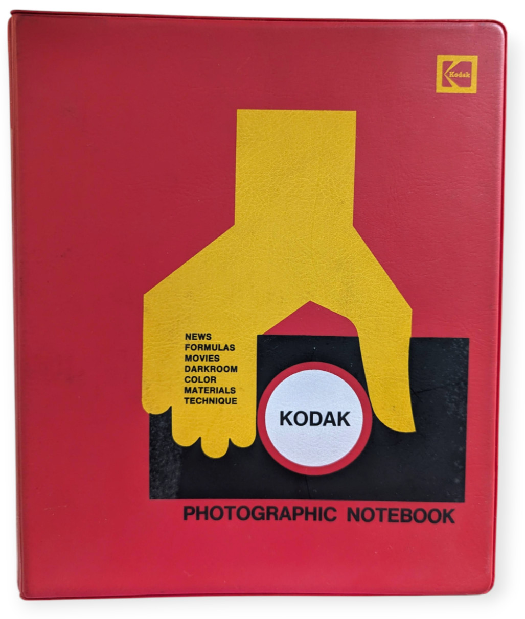 Kodak Photographic Notebook Copyright 1972- 7 Booklets 3 Ring Binder