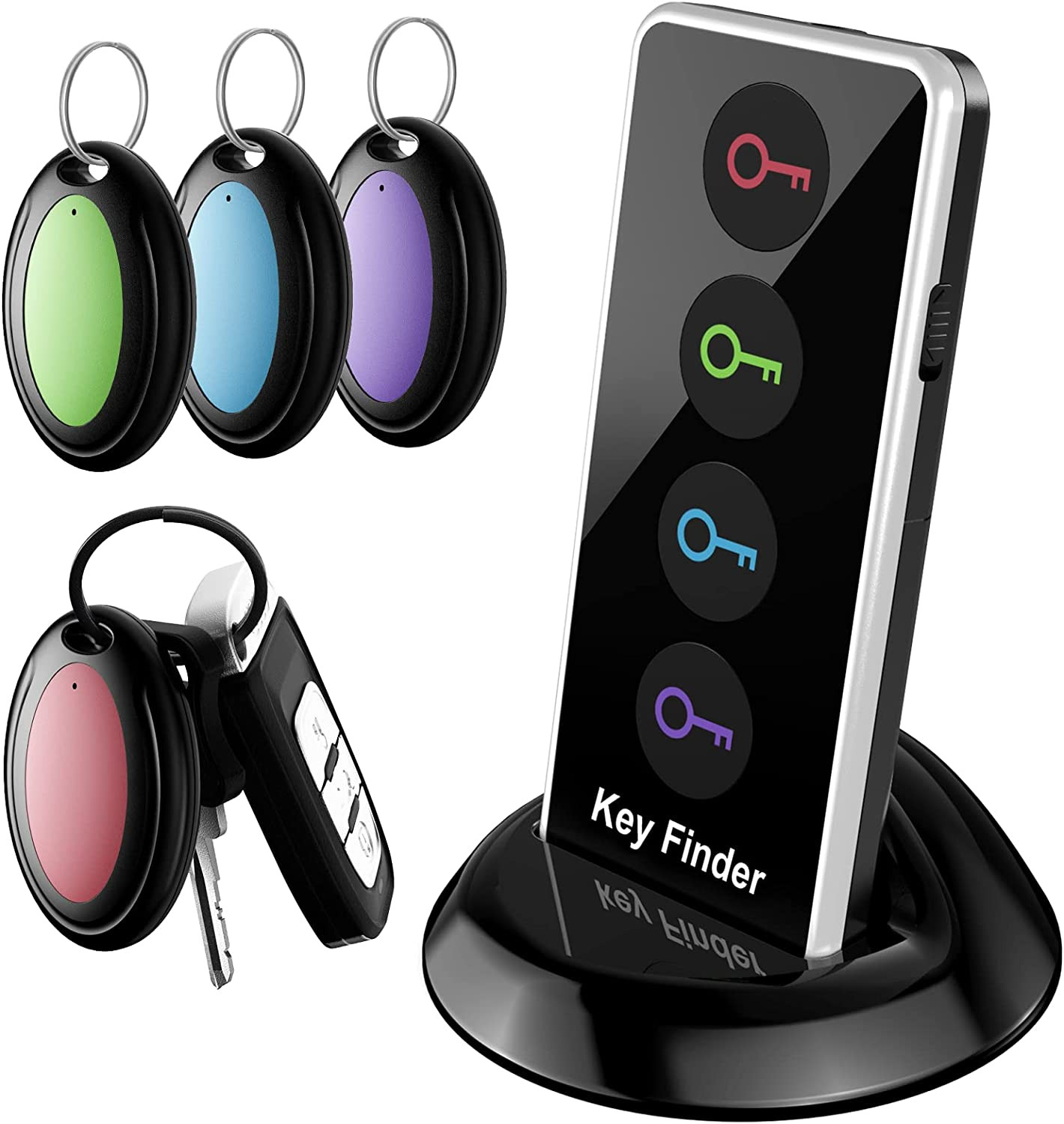 Lost Remote Finder, Remote Control Finder Locator with LED Light  131Ft RC Range