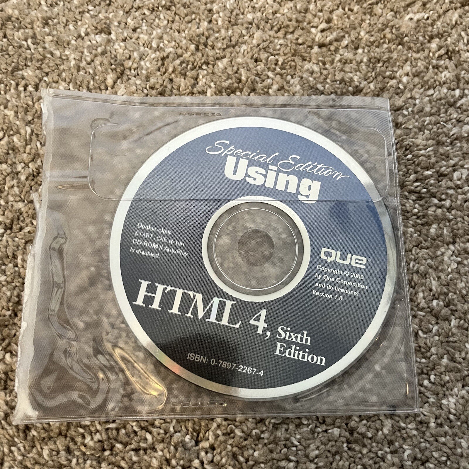 Special Edition Using HTML 4 Sixth Edition 2000 Version 1.0 PC Software