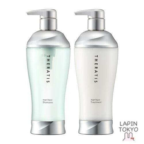 [NEW] THERATIS Night Repair Shampoo and Treatment Pair Set   Shampoo and