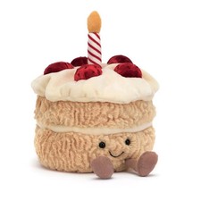Jelly Amuseables Strawberry Birthday Cake Plush Toys Doll Kids Gift Cat