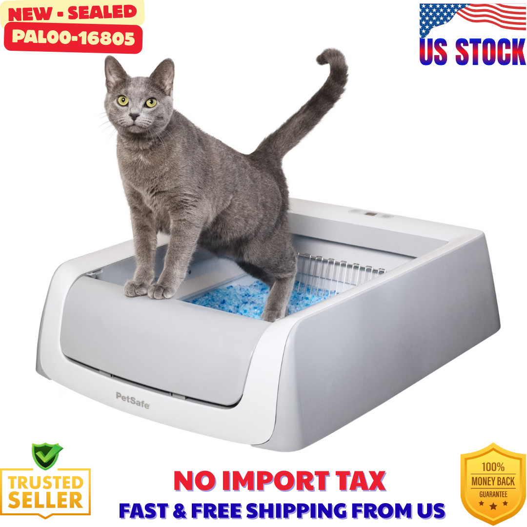 PetSafe ScoopFree Crystal Classic Self-Cleaning Automatic Cat Litter Box