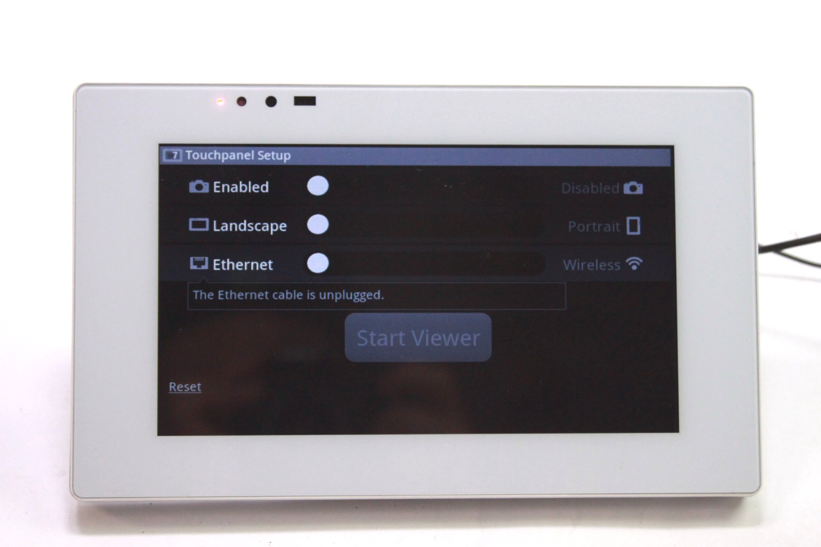 TP7 Touch Screen Control Panel Core Brands White TESTED