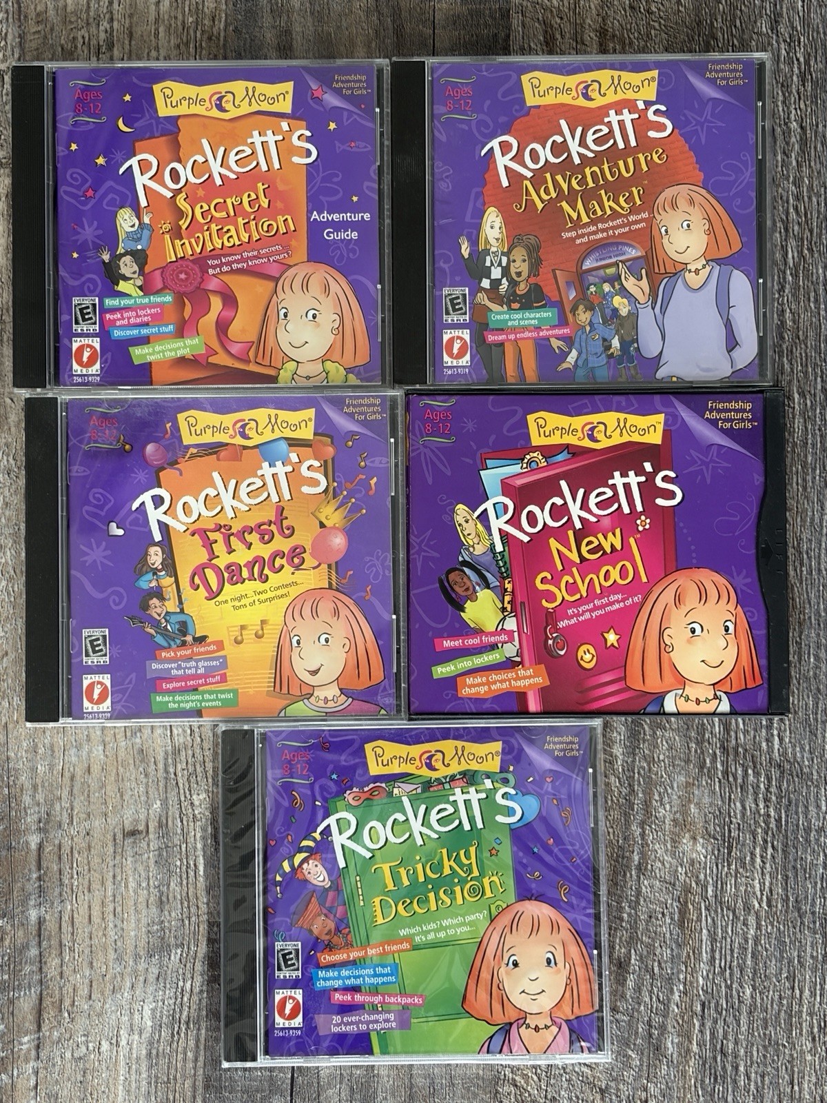 Lot of 5 Rockett’s PC CD-ROM Games 1 is SEALED