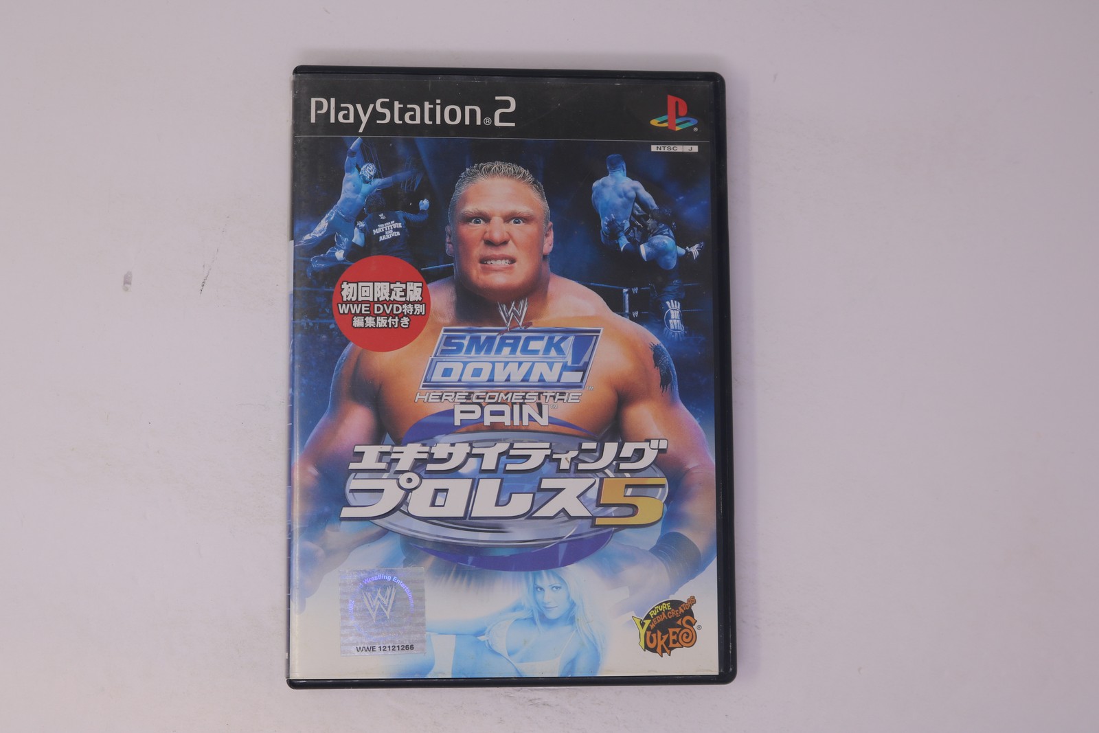 WWE SmackDown! Here Comes the Pain Exciting Pro Wrestling 5 PS2 JPN