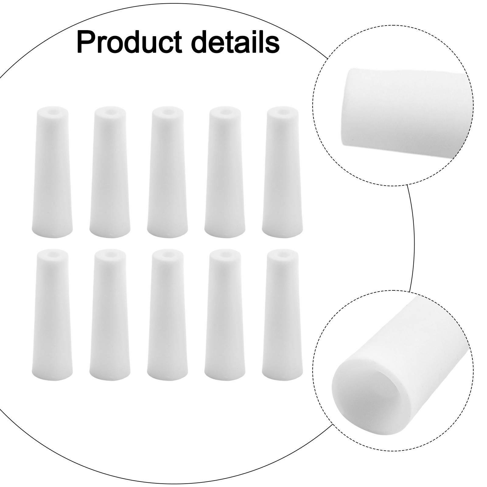 Efficient 10PC Sandblaster Nozzles 3 2mm Compatible with Various Cleaning Media