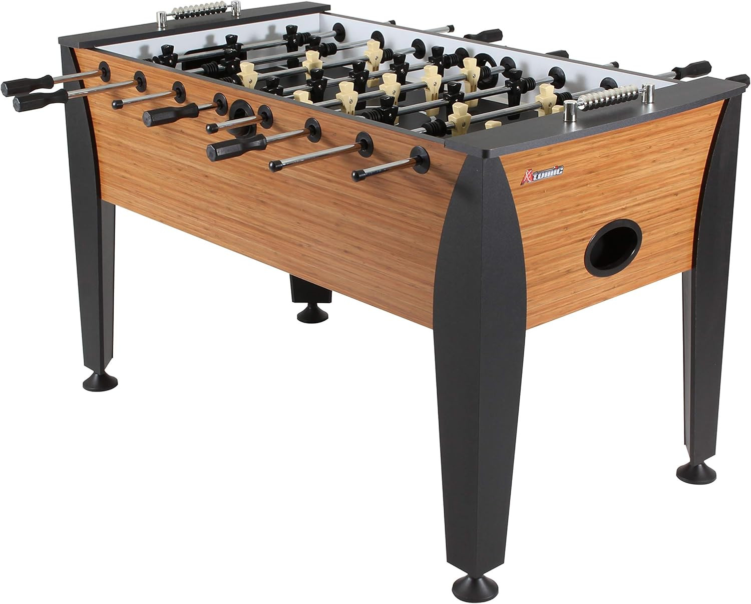 Pro Force Foosball Table - 56" Official Size - Modern, Stylish Design - Heavy-Du