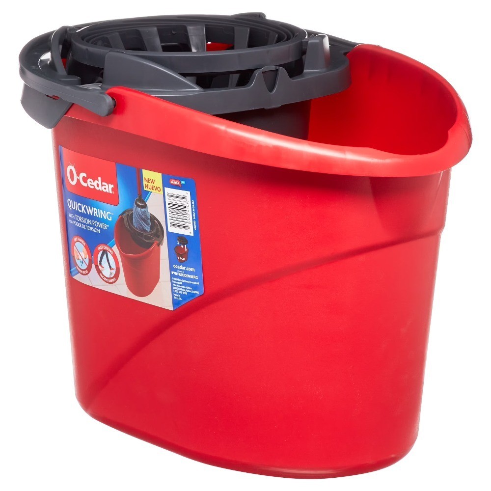 2.5 Gallon Mop Bucket with Wringer for Floor Cleaning, Practical and Sturdy Wash