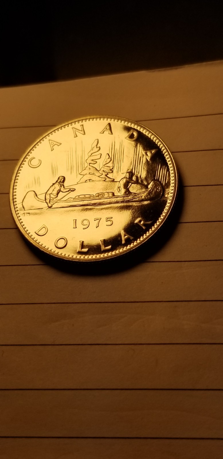 1975 Canada Dollar Coin Mint Grade Beauty Idab1.
