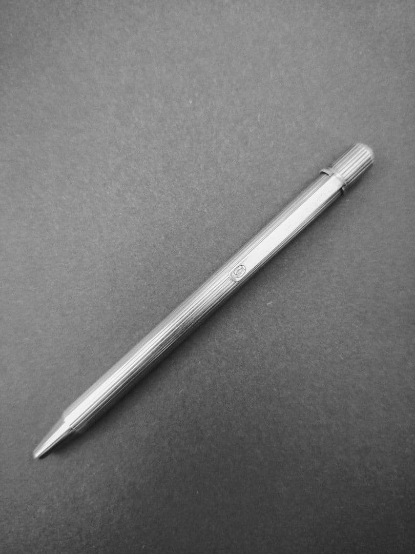 Cartier Ballpoint Pen Must De Silver Writable