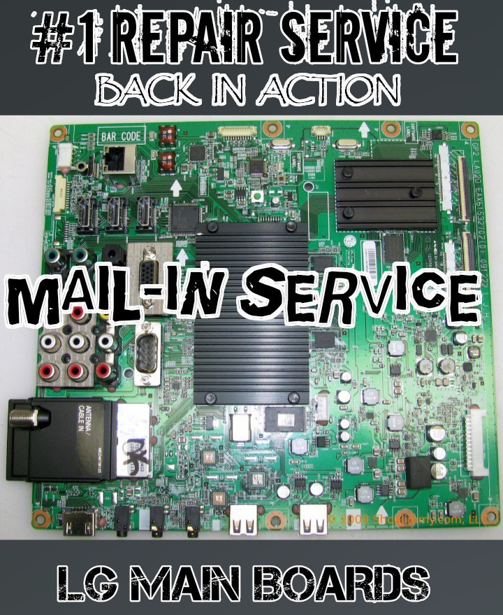 LG 47LE5400 Main Board Repair service. (read full description)