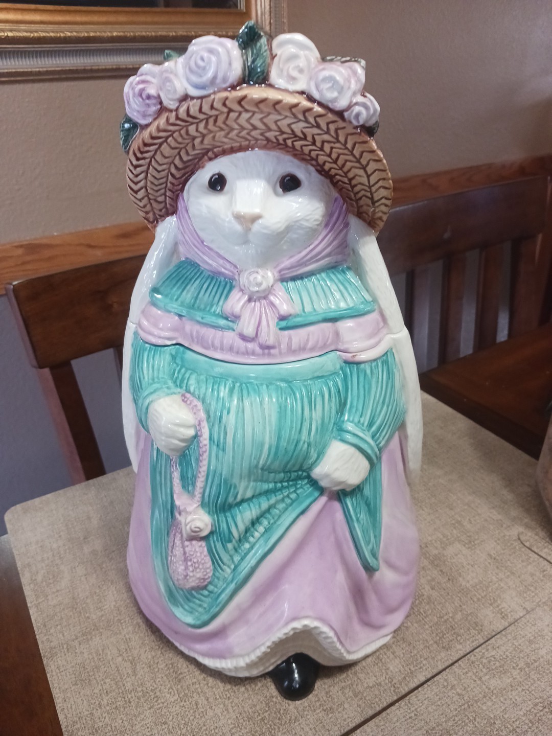 Vintage  Mayco Easter Cookie Jar 1992