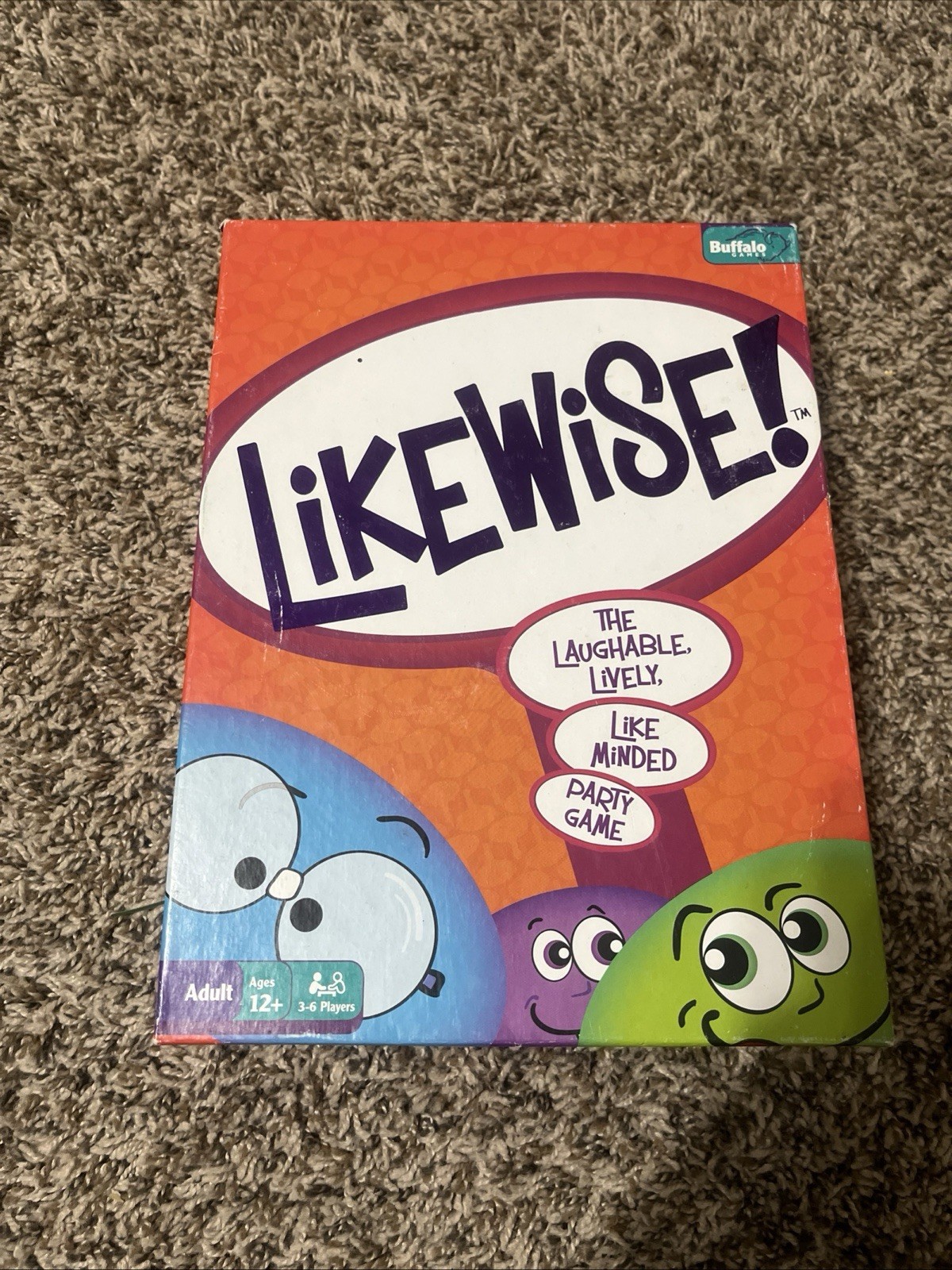 LIKEWISE Board Game Adult Edition By Buffalo Games