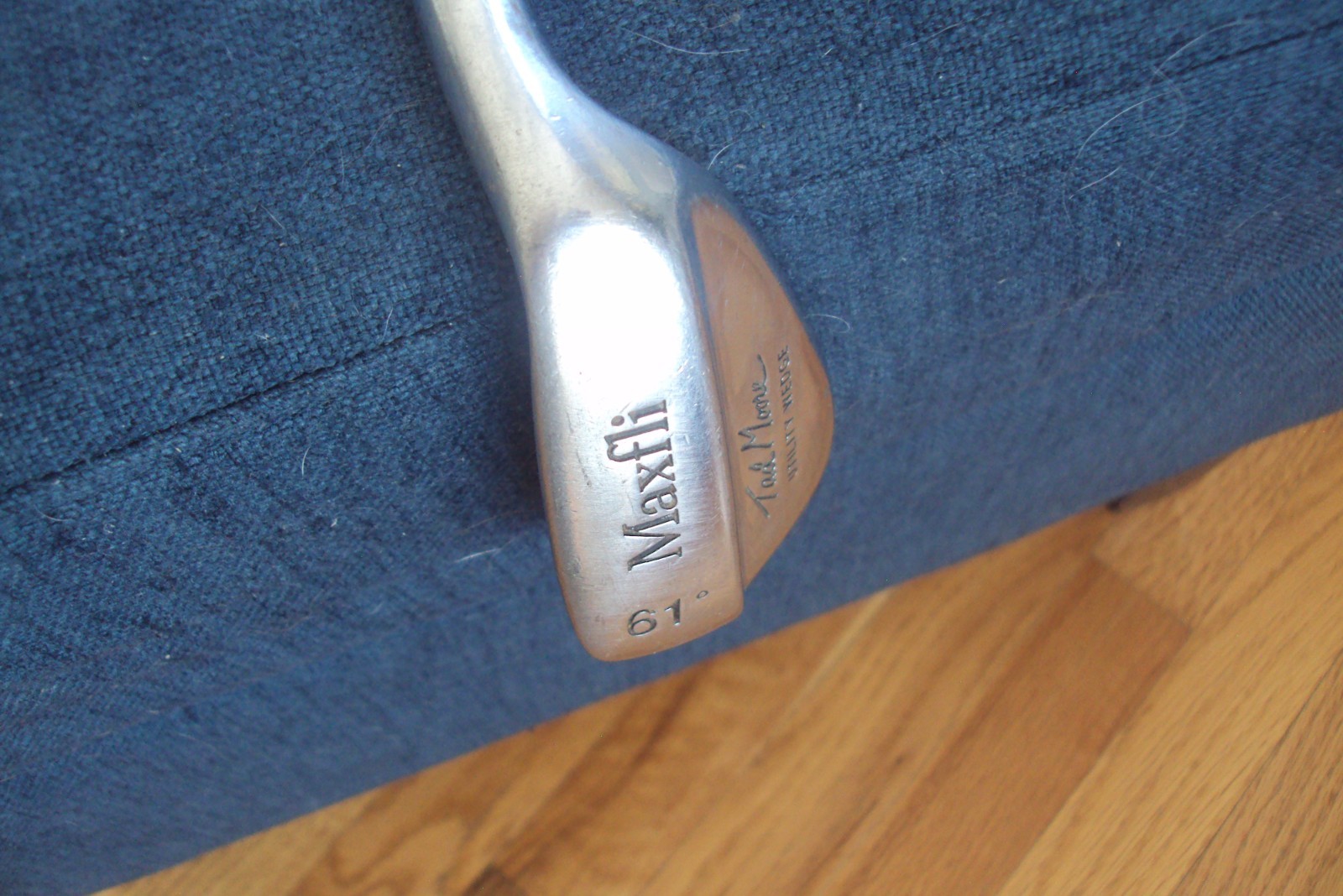 Maxfli Tad Moore 61 deg LW utility wedge Dynamic Gold S300 stiff steel 34.75"