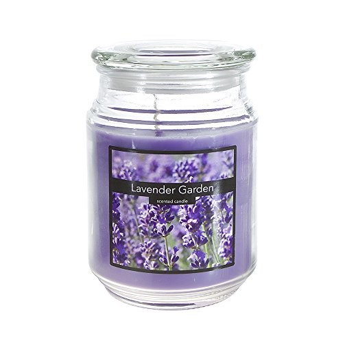Scented8 Ounce Glass Jar Container Candle - 1 Lavender Garden