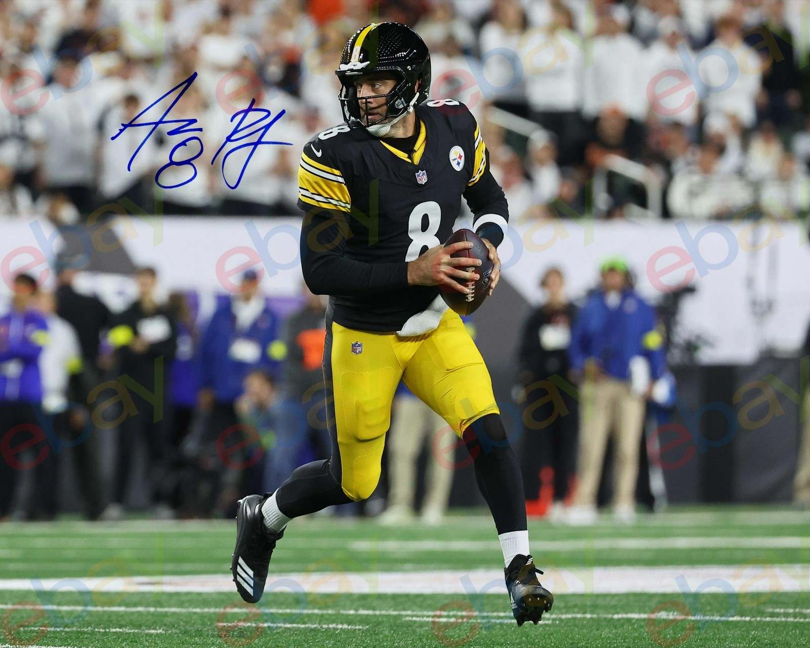 Aaron Rodgers - REPRINT auto signed 8x10 Photo Pittsburgh Steelers
