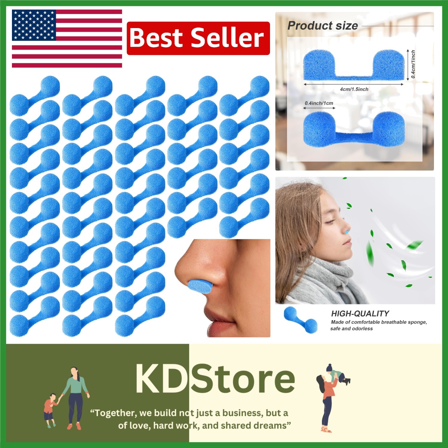 100 Pack Disposable Nose Filters for Spray Tanning Dust Dusting and Construction