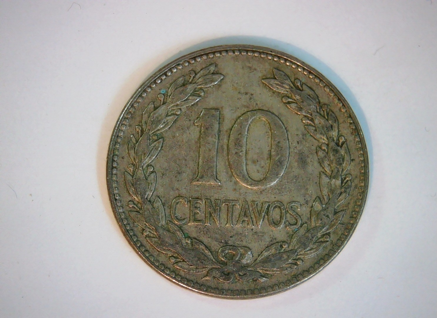 El Salvador 1968 10 centavos Republica de El Salvador 10 Centavos (portrait type