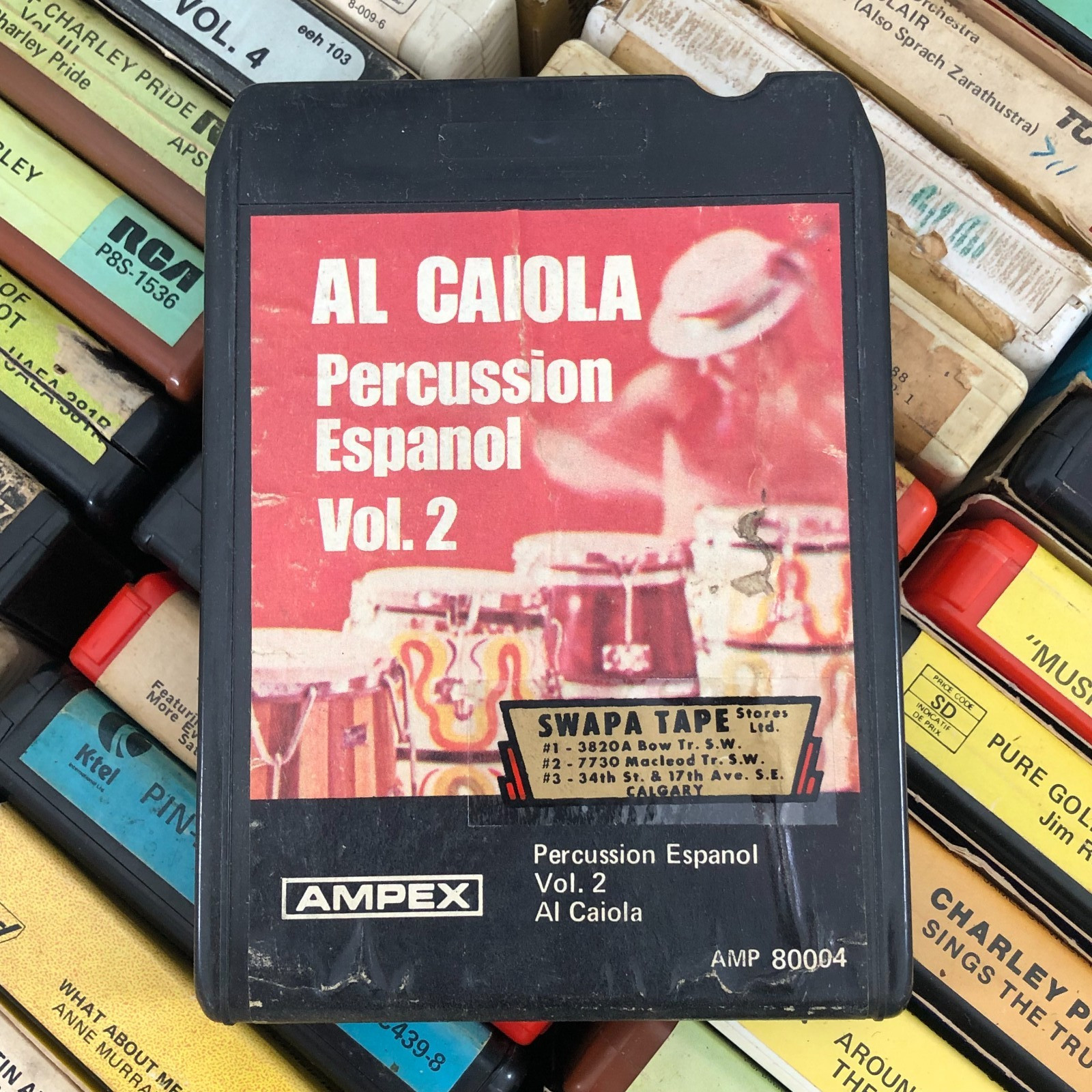 Al Caiola : Percussion Espanol Vol.2, 8 Track Tape 