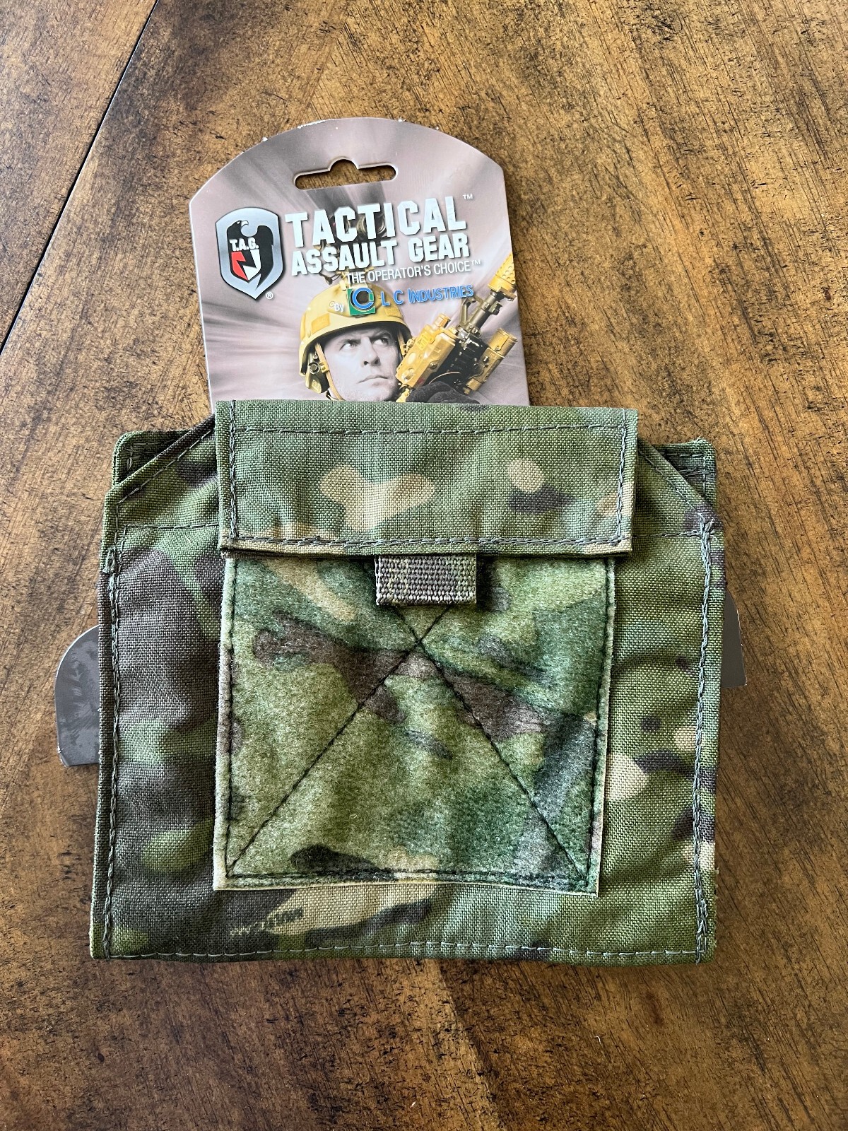 Tactical Assault Gear Admin Pouch *MULTICAM TROPIC NEW MOLLE MOUNT*