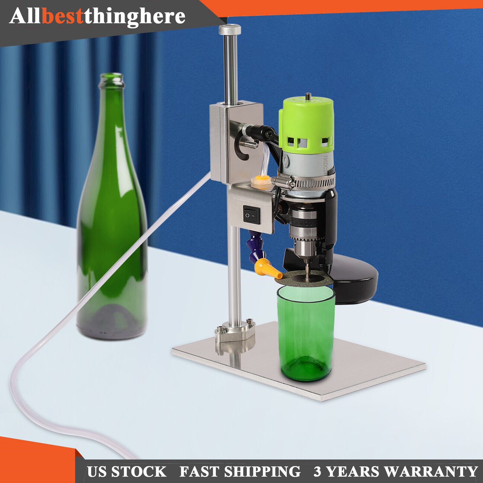 Glass Bottle Cutter Kit Beer Wine Jar DIY Cutting Machine Craft Recycle Tools