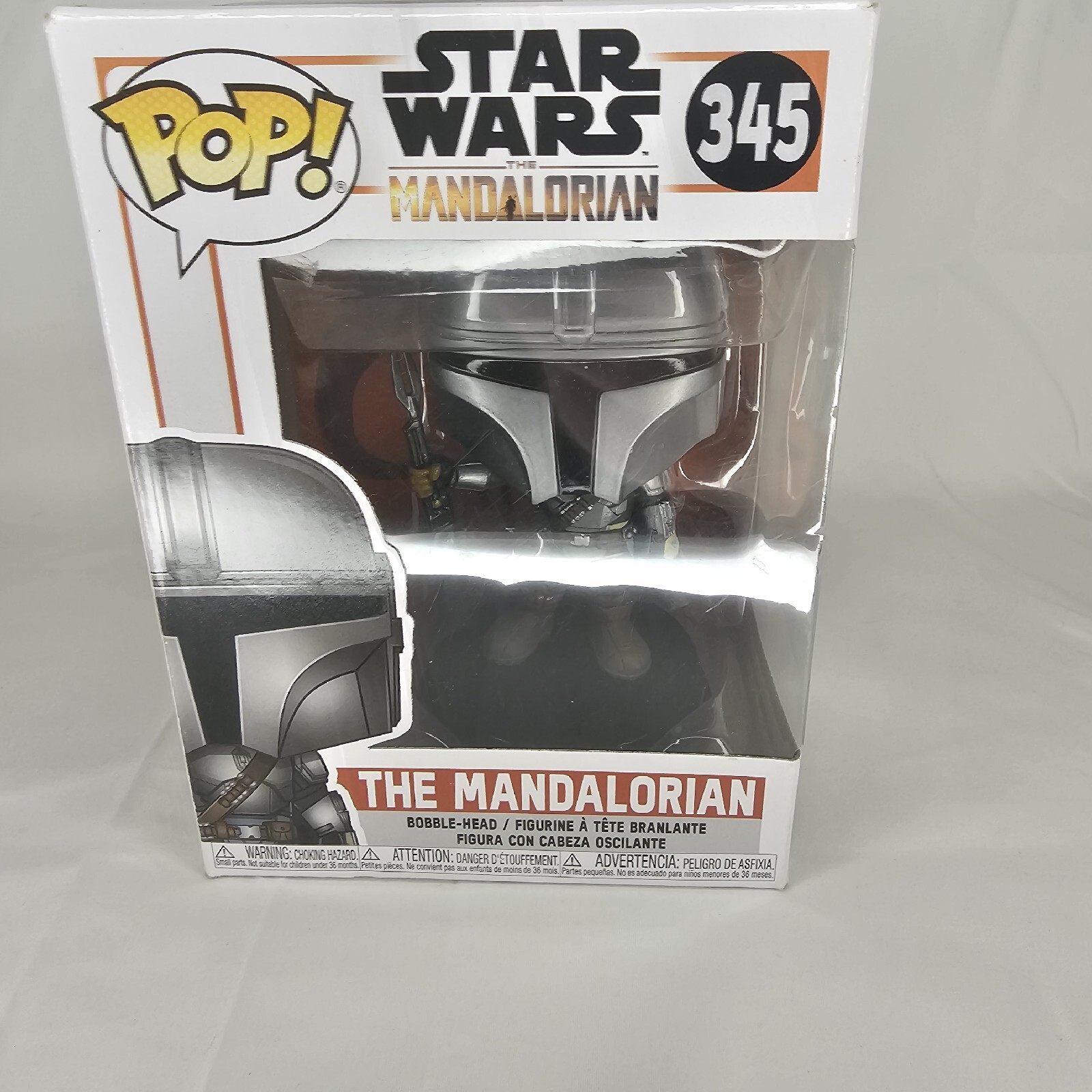 Funko Pop Star Wars The Mandalorian #345 Damaged Box!