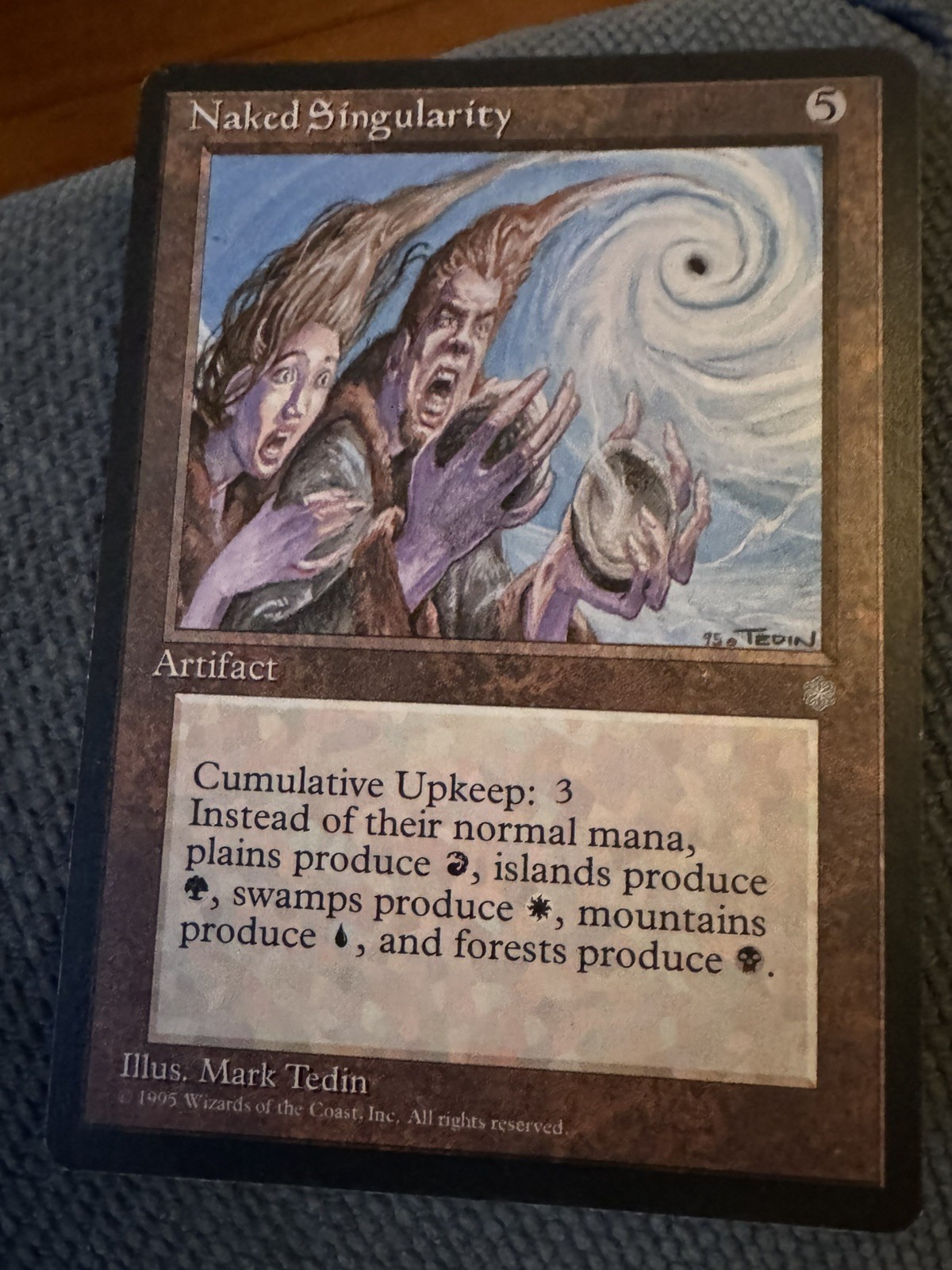 Mtg Naked Singularity (NM) Ice Age  MANA LOCK !