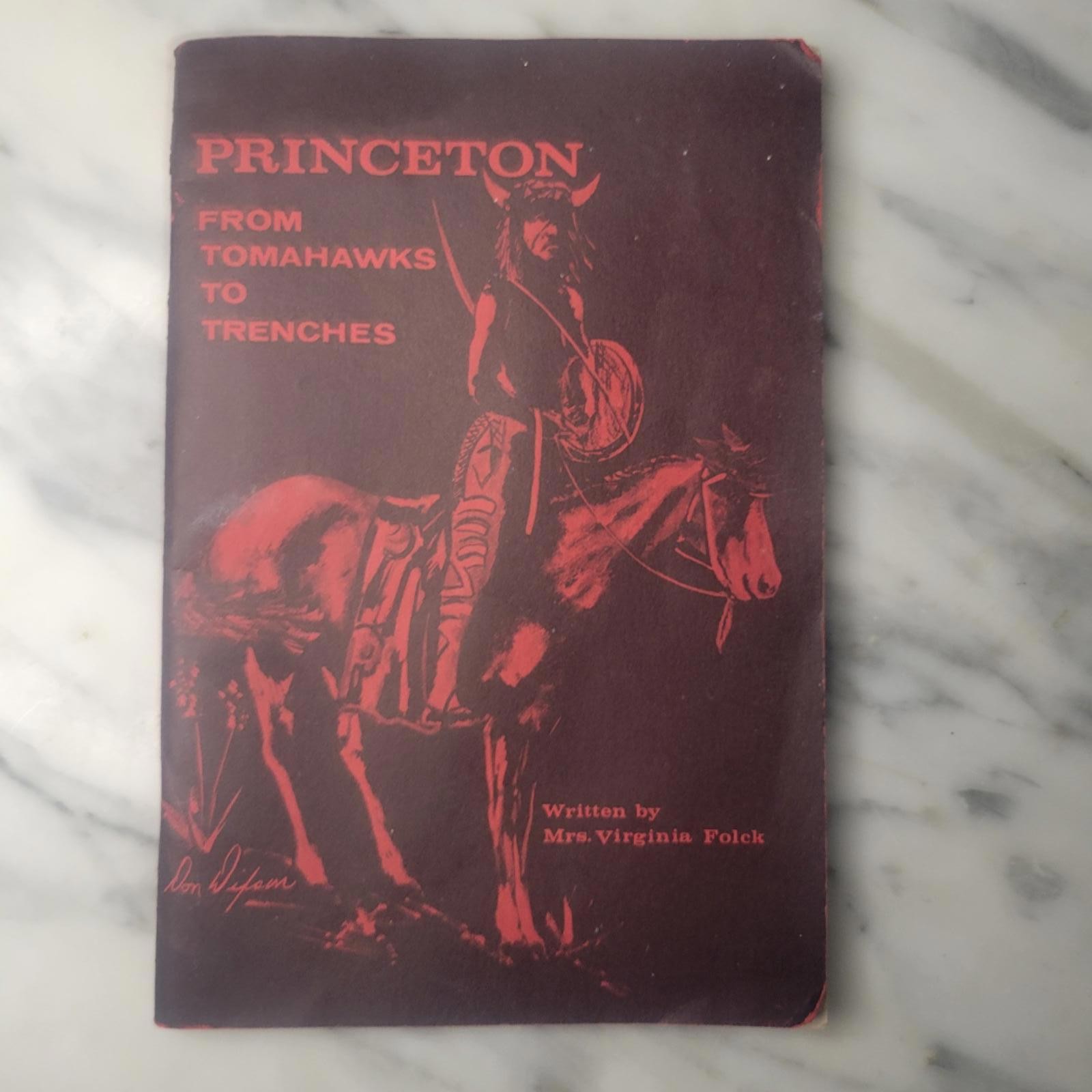 Princeton From Mohawk to Trenches WWI Softcover History by Virginia Folck