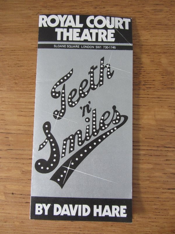 ANTONY SHER MIRREN CHERIE LUNGHI JACK SHEPHERD Teeth 'n' Smiles 1975 ROYAL COURT