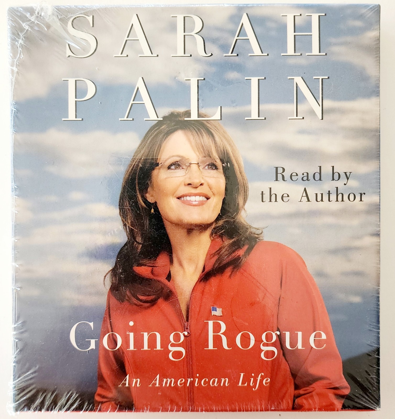 2008 Going Rogue Audiobook SEALED Sarah Palin 7 CD An American Life Politics E10