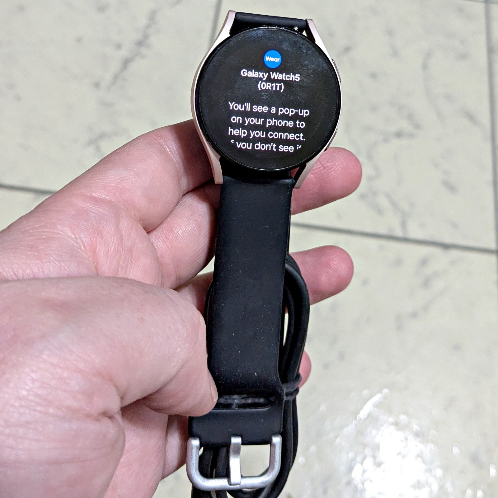 Samsung Galaxy Watch 5 SM-R900 40mm Smartwatch Black Band