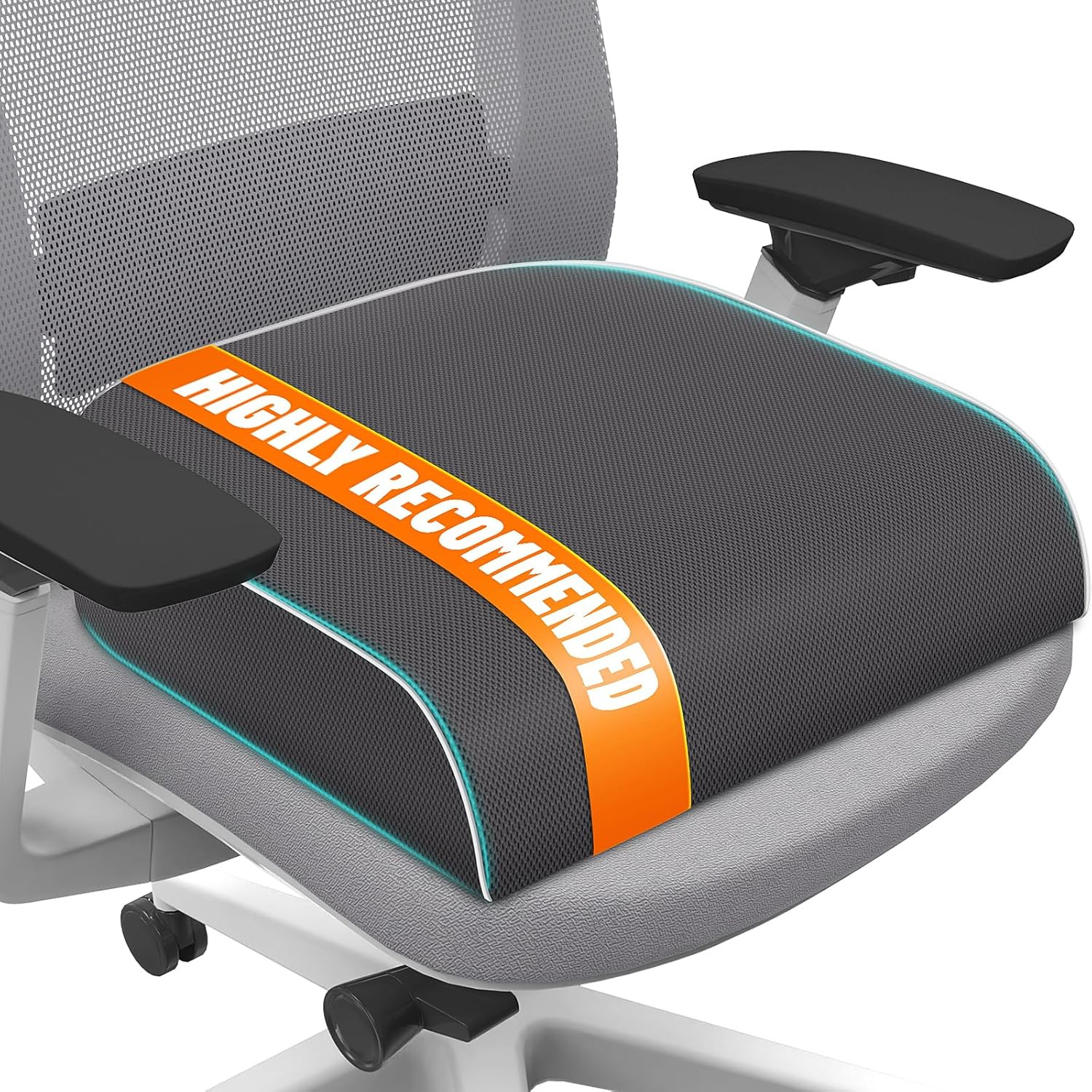 Seat Cushion for Tailbone Pain Relief, Office Chair Cushion, Memory Foam Large C