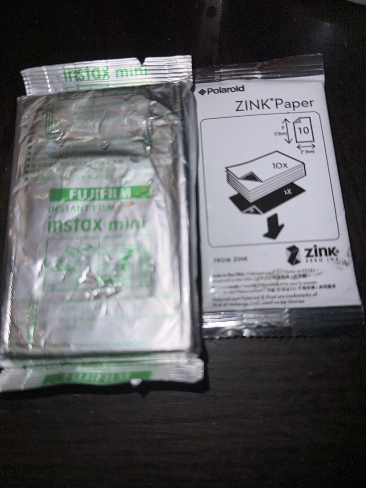 Polaroid Zink Paper Instacart Mini Fujifilm D