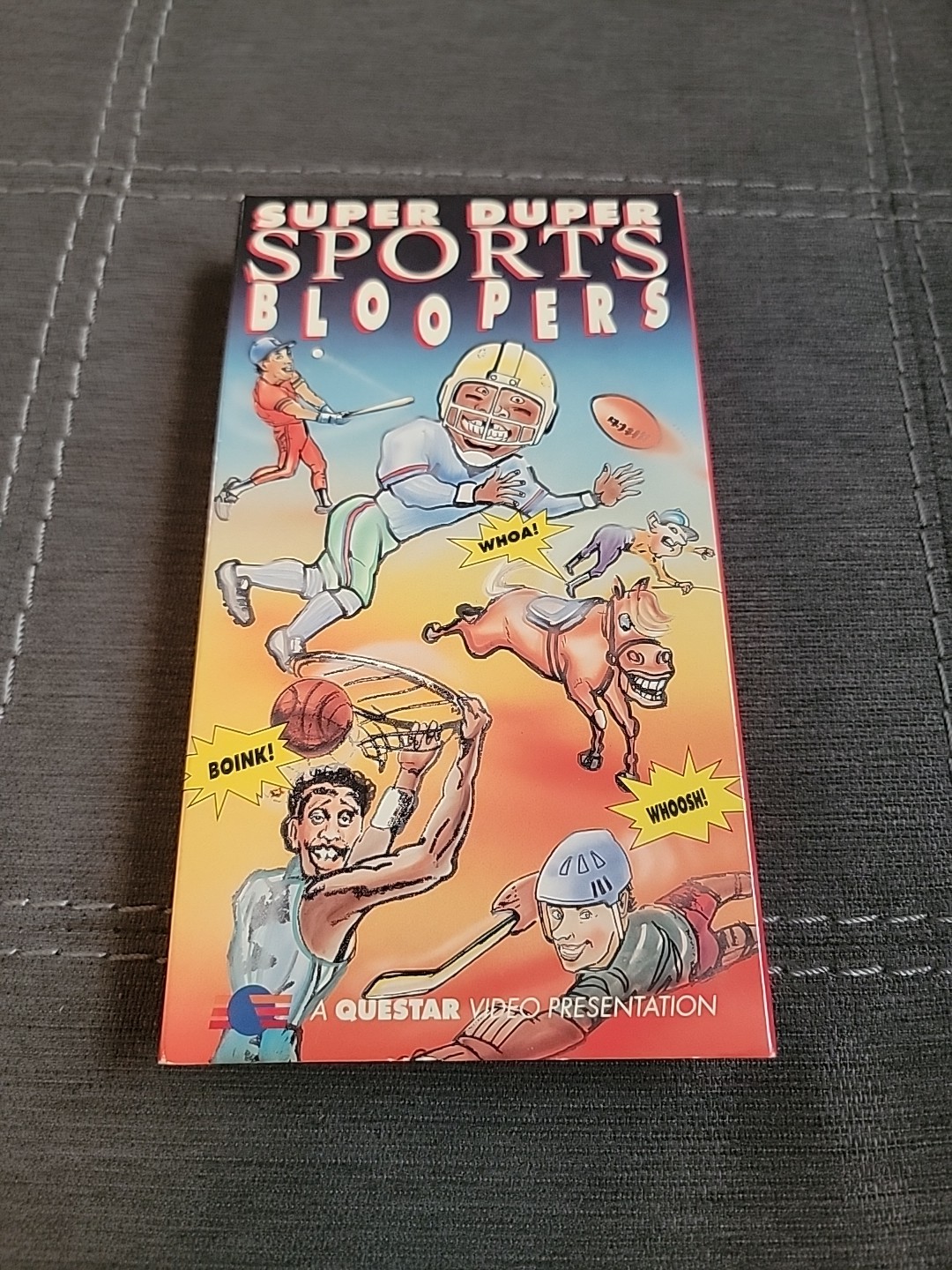 Super Duper Sports Bloopers VHS Tape Used