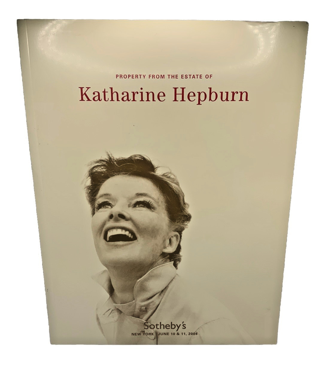 Rare VTG Sothebys Auction Property From Estate Of Katharine Hepburn Catalog 2024
