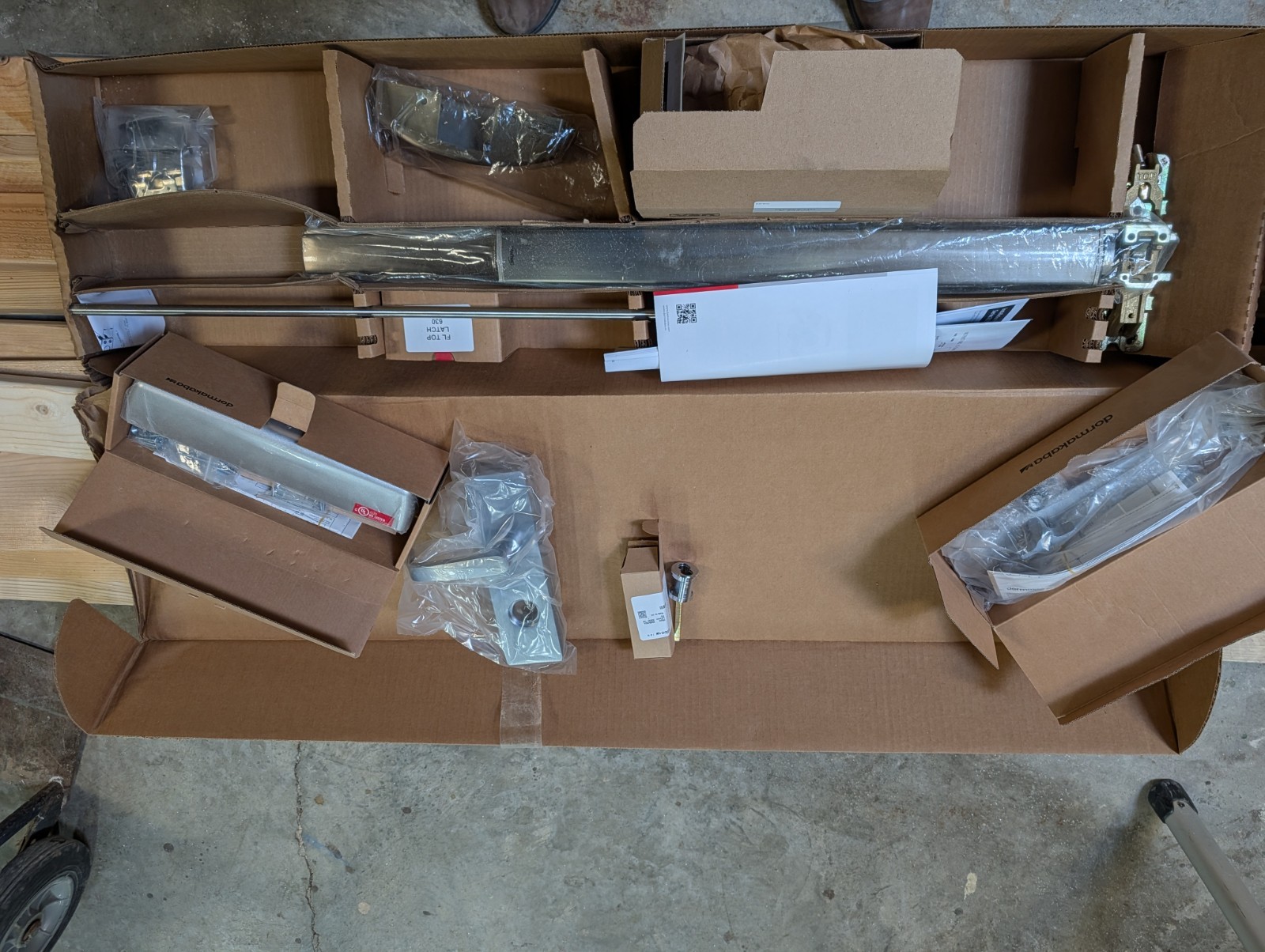 Unused Commercial Door Hardware Lot - Dormakaba Closers, Best Rim Cylinders