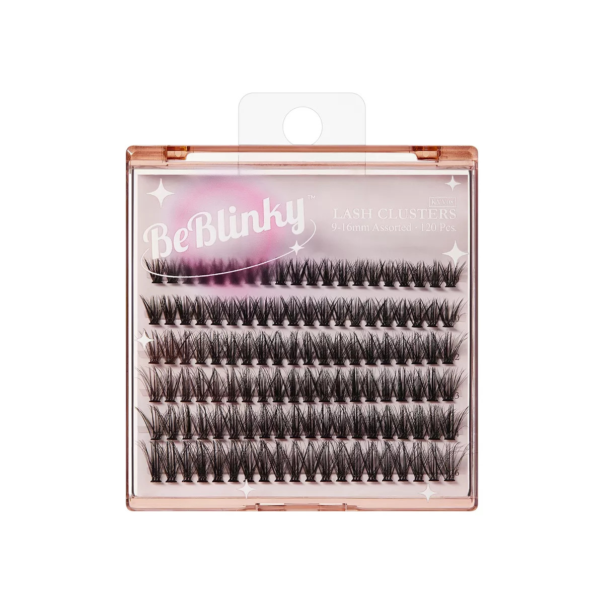 Beblinky False Eyelash Clusters - Narrow Band, Volume - 120Ct