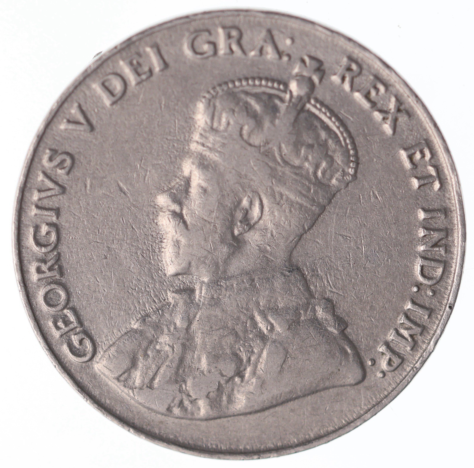 1926 Canada 5 Cents Near 6 - VF - Lot#13695