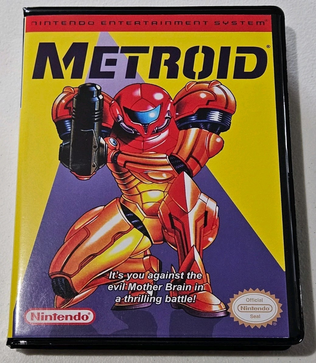 Metroid CASE ONLY Nintendo NES Box ANY 4+ 20% OFF A+ QUALITY