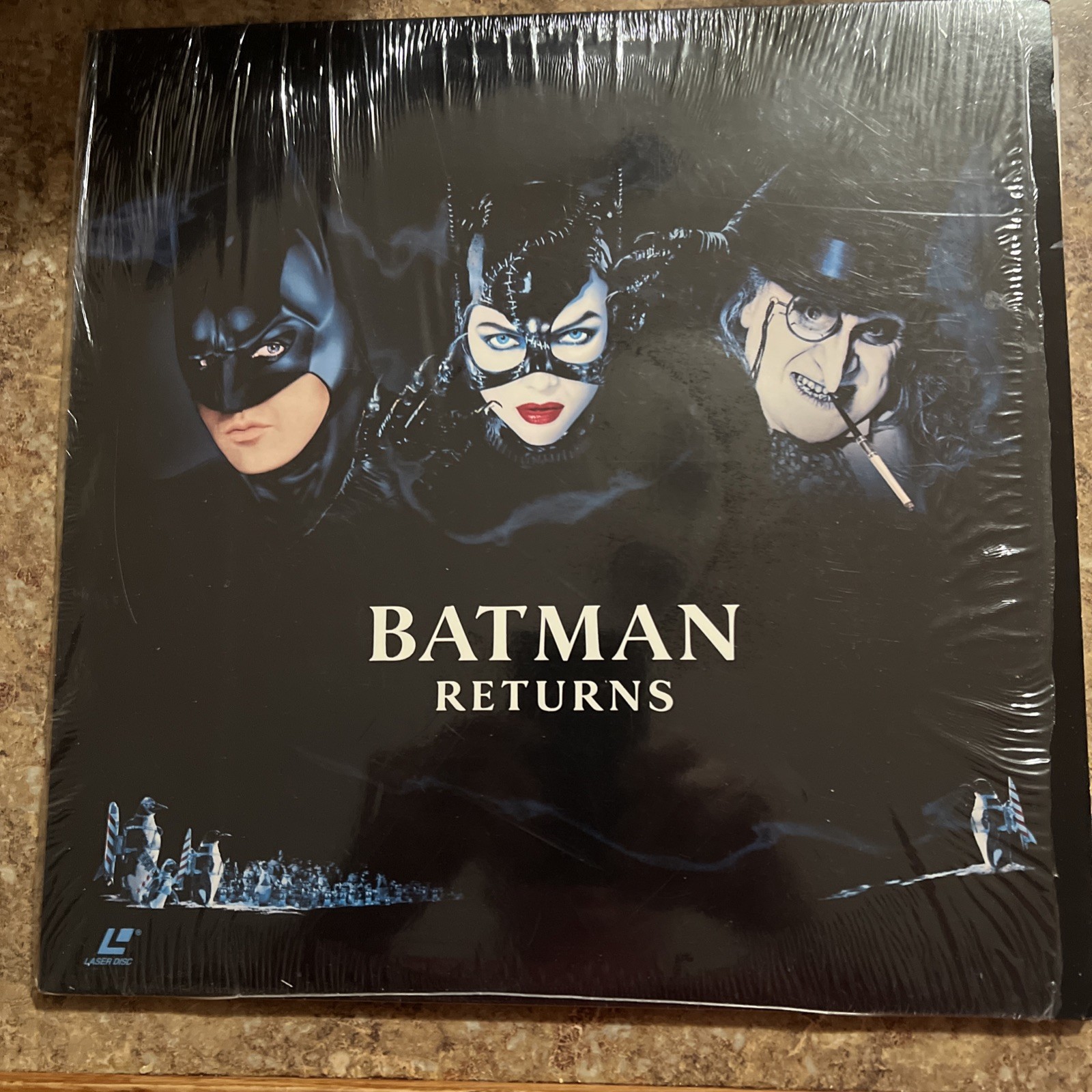 Batman Returns Laserdisc 1992 Tim Burton Michael Keaton